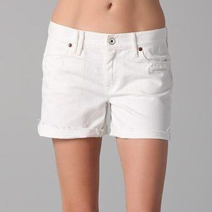 MADEWELL WHITE DENIM SHORTS SZ29